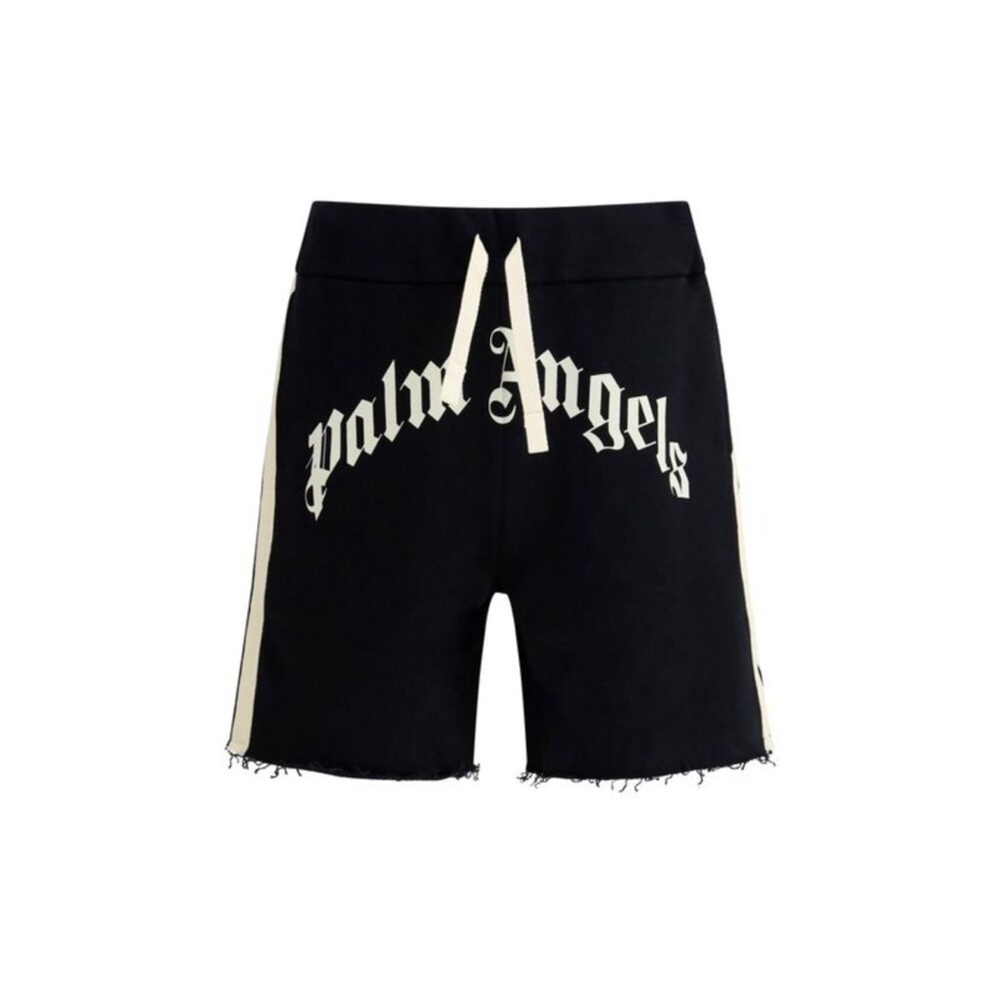 Palm Angels Black Garment with White Logo